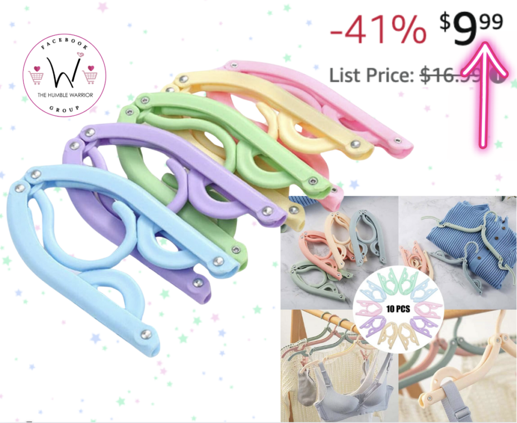 10-Pc Travel Hanger Set!